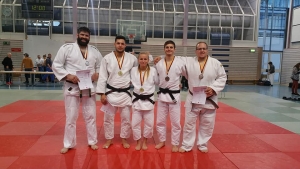 5 Judofighters bei Süddeutscher Meisterschaft platziert